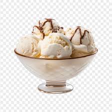 Ice Cream Scoop (Vanilla)